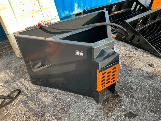 NEW WOLVERINE CCT-11-148V CONCRETE CHUTER SKID STEER ATTACHMENT