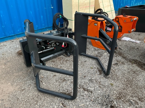 NEW WOLVERINE BSH-12-75D BALE SQUEEZE SKID STEER ATTACHMENT