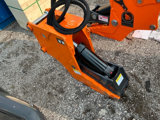 NEW WOLVERINE EHP-11-8T HYDRAULIC CLAMP SKID STEER ATTACHMENT