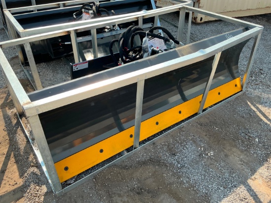 NEW WOLVERINE SWDB-11-84W 84IN. 6-WAY DOZER BLADE SKID STEER ATTACHMENT