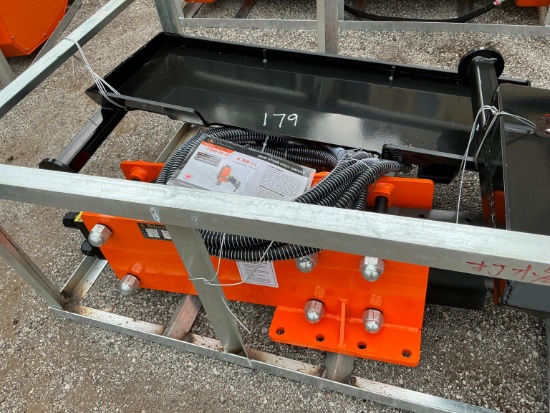 NEW WOLVERINE PD-12-08D POST DRIVER SKID STEER ATTACHMENT