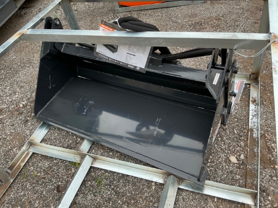NEW WOLVERINE MCB-11-48W 48IN. COMBINATION BUCKET MINI TRACK LOADER ATTACHMENT