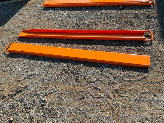 NEW WOLVERINE EX-66-84L 7FT. PALLET FORK EXTENSIONS SKID STEER ATTACHMENT