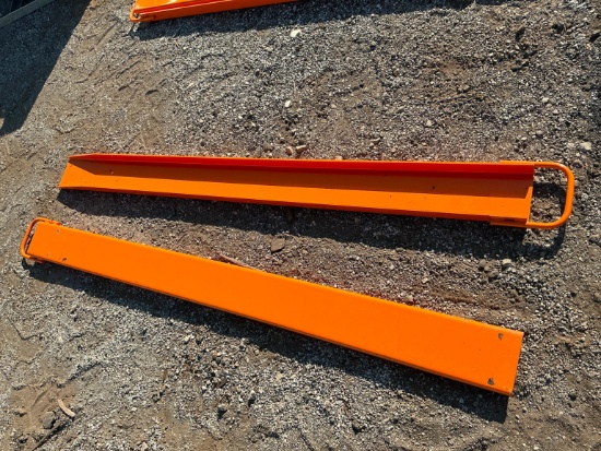 NEW WOLVERINE EX-66-84L 6FT. PALLET FORK EXTENSIONS SKID STEER ATTACHMENT