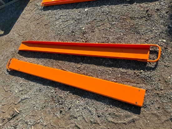 NEW WOLVERINE EX-66-84L 6FT. PALLET FORK EXTENSIONS SKID STEER ATTACHMENT
