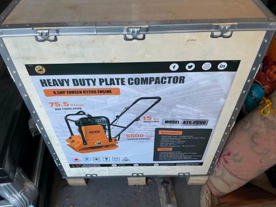 NEW ATS-PC90 HD PLATE COMPACTOR NEW SUPPORT EQUIPMENT