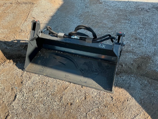 NEW WOLVERINE MCB-11-48W 48IN. COMBINATION BUCKET MINI TRACK LOADER ATTACHMENT