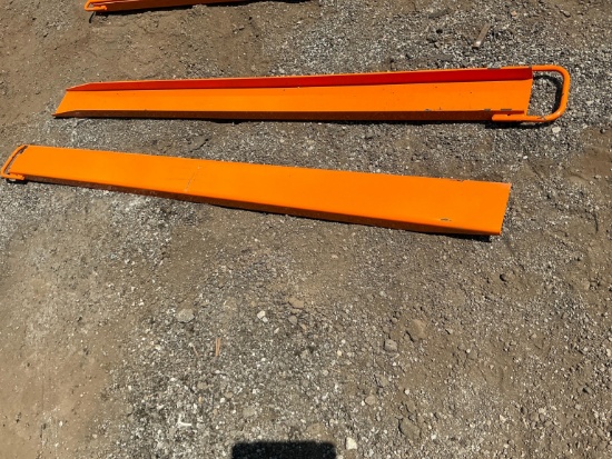 NEW WOLVERINE EX-66-78L 6FT. PALLET FORK EXTENSIONS SKID STEER ATTACHMENT