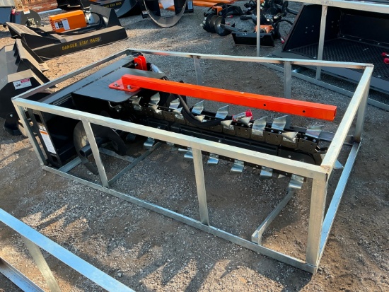 NEW WOLVERINE TCR-12-48H 48IN. TRENCHER SKID STEER ATTACHMENT