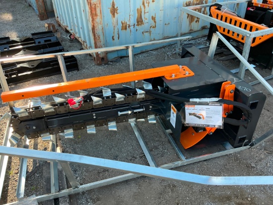 NEW WOLVERINE TCR-12-48H 48IN. TRENCHER SKID STEER ATTACHMENT