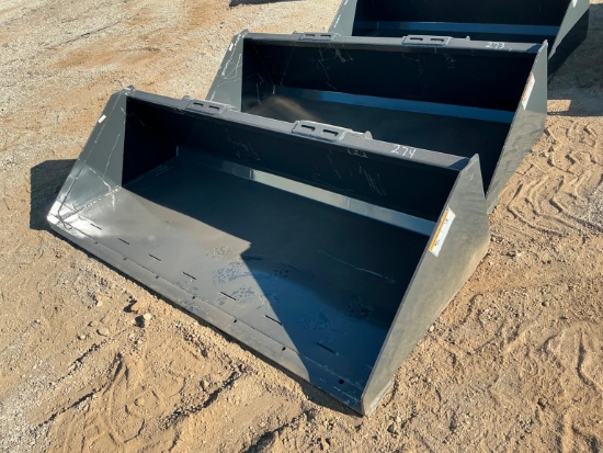 NEW WOLVERINE TDB-11-84W TRACK DUTY BUCKET SKID STEER ATTACHMENT