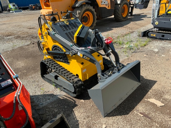NEW ATS-T460 MINI TRACK LOADER powered by gas engine, equipped with auxiliary hydraulics, mechani...