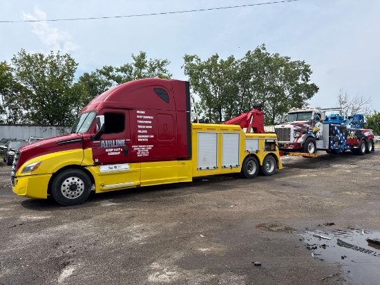 2020 FREIGHTLINER CASCADIA WRECKER (TOW) TRUCK VN:3AKJHHDR8LSLH4212 powered by Detroit DD15 diesel