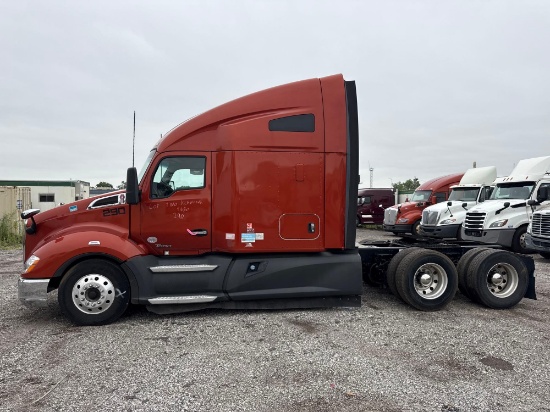 2019 KENWORTH T680 TRUCK TRACTOR VN:1XKYD49X8KJ257391 powered by Cummins X15 4505A diesel engine,