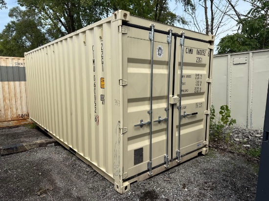 NEW 20FT. MULTI-USE CONTAINER with fork pockets.