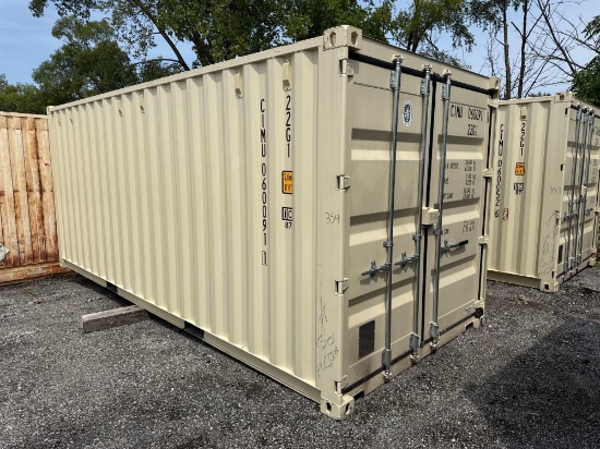 NEW 20FT. MULTI-USE CONTAINER with fork pockets.