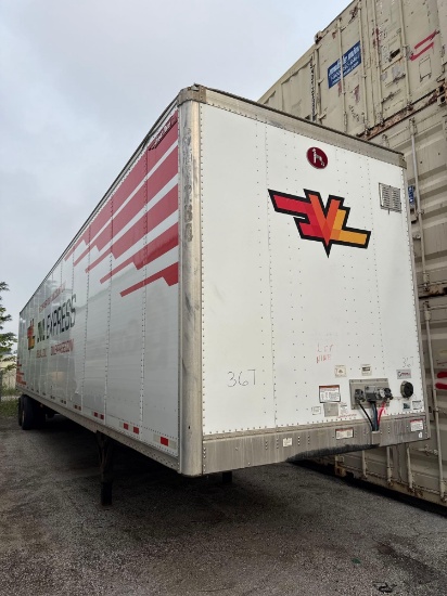 2017 GREAT DANE DRY VAN TRAILER VN:1GRAP0624HK267284 equipped with 53ft. Van body, swing rear doo...
