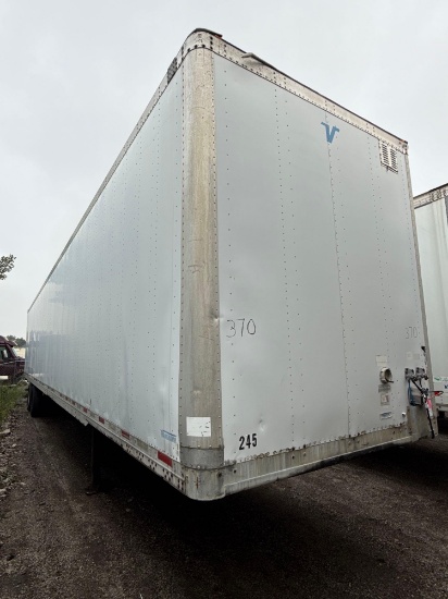 2007 VANGUARD VIP 4000 DRY VAN TRAILER VN:5V8VA53297M700712 equipped with 53ft. Van body, swing r...
