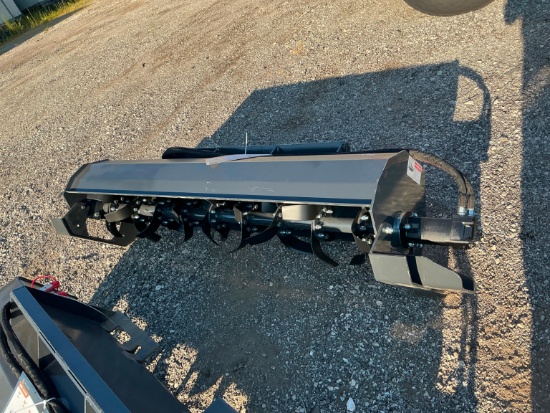 NEW WOLVERINE TL-12-72W 72IN. TILLER SKID STEER ATTACHMENT