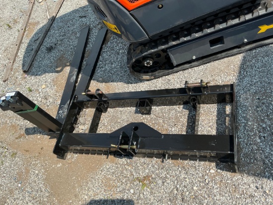 NEW WOLVERINE THFF46 GRASS FORKS SKID STEER ATTACHMENT