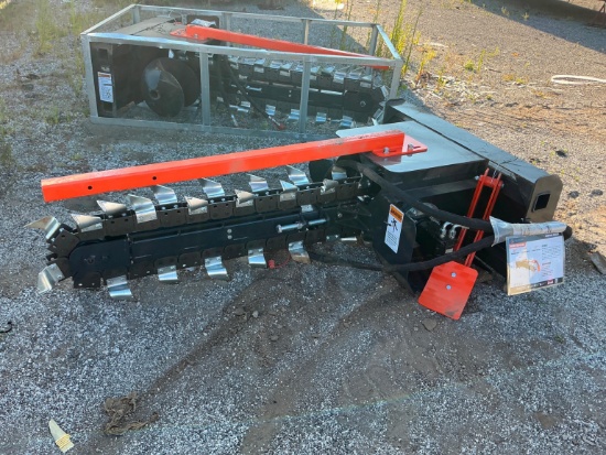 New Wolverine Tcr-12-48h 48in. Trencher Skid Steer Attachment