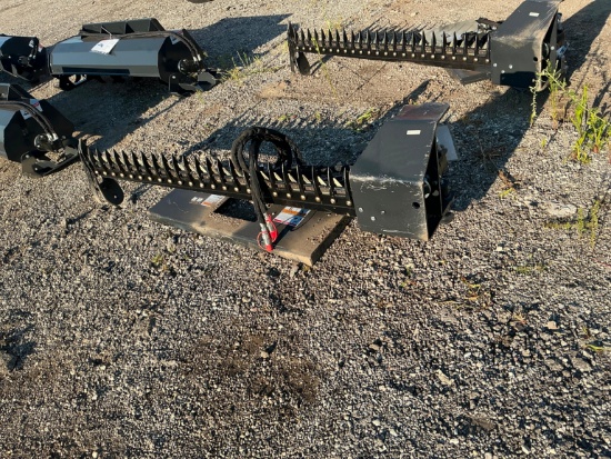New Wolverine Sbm-12-72w Sickle Bar Mower Skid Steer Attachment
