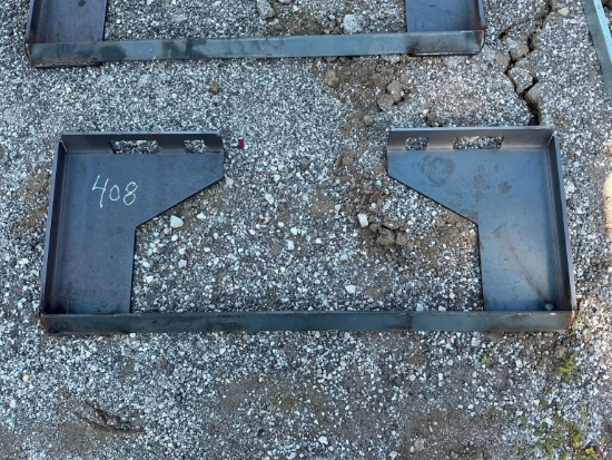 NEW WOLVERINE QMP1-16-10T 3/8IN. QUICK TACH CUT-OUT MOUNT PLATE SKID STEER ATTACHMENT