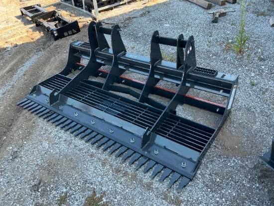 NEW WOLVERINE LL-12-78W 78IN. LAND LEVELER SKID STEER ATTACHMENT