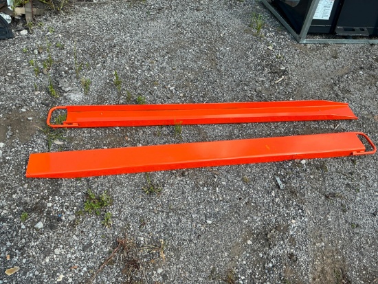 NEW WOLVERINE EX-66-84L 6FT. PALLET FORK EXTENSIONS SKID STEER ATTACHMENT