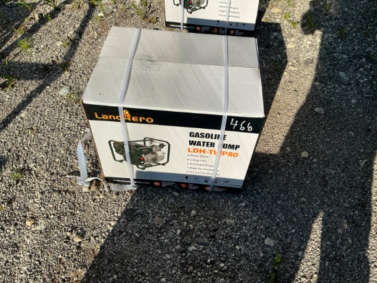 NEW LANDHERO LDH-TWP80 WATER PUMP NEW SUPPORT EQUIPMENT