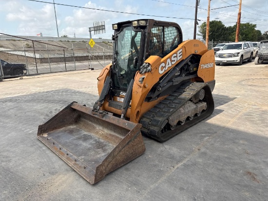 2021 CASE TV450 RUBBER TRACKED SKID STEER SN:493262 powered by FPT diesel engine, equipped with