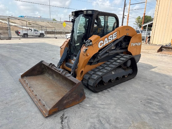 2020 CASE TV450 RUBBER TRACKED SKID STEER SN:492114 powered by FPT diesel engine, equipped with