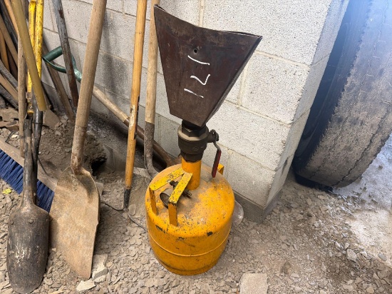 Tire Blaster Support Equipment