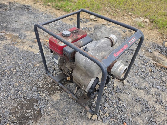Kawasaki 3in. Trash Pump Support Equipment