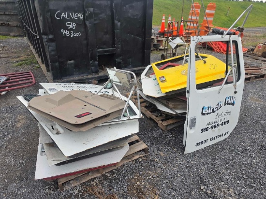 (12) Misc Truck Doors Support Equipment