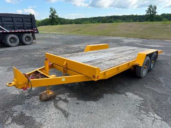 2007 WINST 18FT. TAGALONG TRAILER VN:1W9BT192X7H160265 equipped with 18ft. Wood tilt deck,