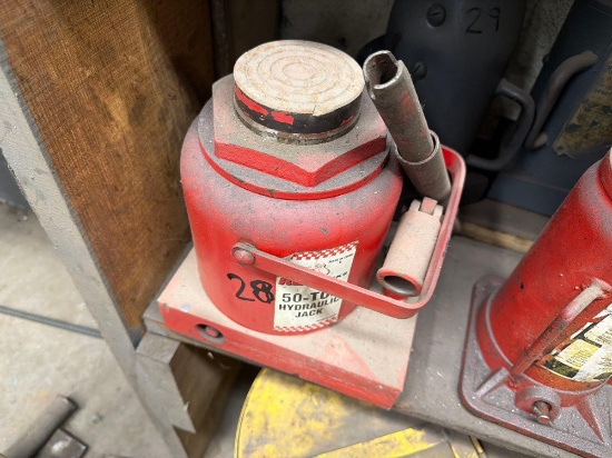 50 Ton Hydraulic Jacks Support Equipment