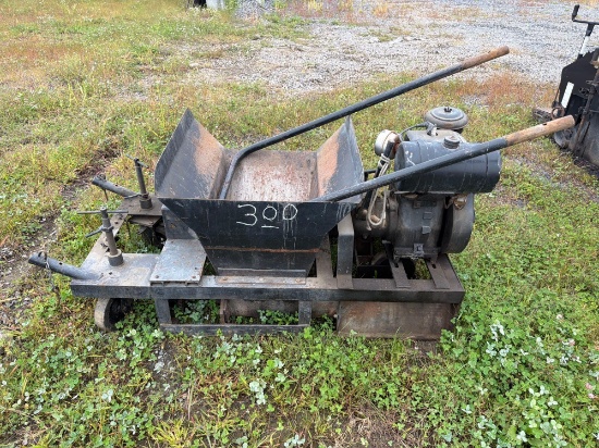 STEPHEN-CAULFIELD POWER CURBER 56W CURB MACHINE powered by Wisconsin gas engine.