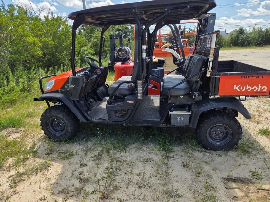 2023 KUBOTA RTVX1140WH UTILITY VEHICLE SN:60173 4x4, powered by Kubota diesel engine, equipped with
