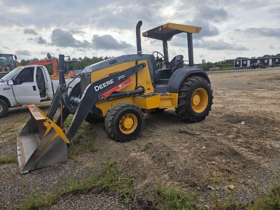 2016 JOHN DEERE 210LX LOADER LANDSCAPE TRACTOR SN:1T8210LXLGF893604 4x4, powered by John Deere