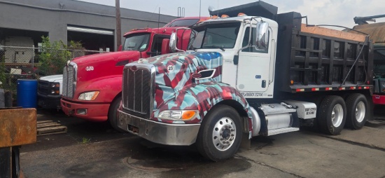 2010 PETERBILT DUMP TRUCK VN:7764 powered by Cummins M11 diesel engine, 410hp, equipped with 10