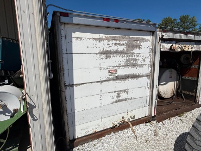 24FT. TRUCK VAN BODY with roll up door.