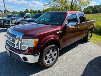 2010 FORD F150 LARIAT PICKUP TRUCK VN:1FTFW1EV5AFA91378 4x4, powered by gas engine, equipped with