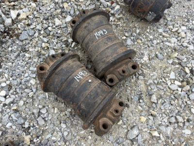 (2) Unused Track Rollers Support Equipment