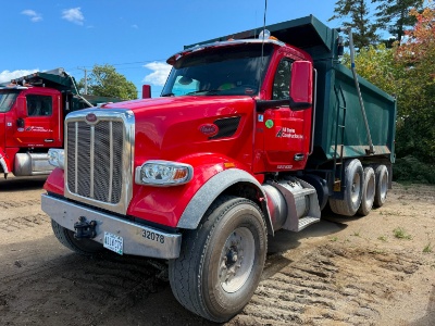 2024 PETERBILT T567 DUMP TRUCK VN:1NPCXPEXXRD665087 powered by Paccar MX-13 diesel engine, equipped