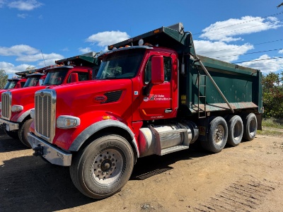 2020 PETERBILT T567 DUMP TRUCK VN:1NPCXPEX5LD733898 powered by Paccar MX-13 diesel engine, equipped