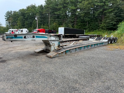 2002 ROGERS CR50PL98/51/24/102/3XAR DETACHABLE GOOSENECK TRAILER VN:1RBH503072AR23910 equipped with