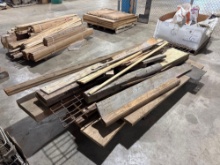 PALLET OF WOOD SUPPORT EQUIPMENT