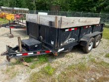 2007 CAM SUPERLINE DUMP TRAILER VN:5JPBU16267P014360 equipped with 12ft. Electric dump body, bi-f...