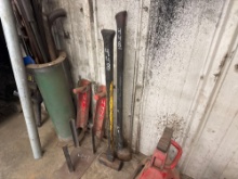(2) SLEDGE HAMMERS SUPPORT EQUIPMENT